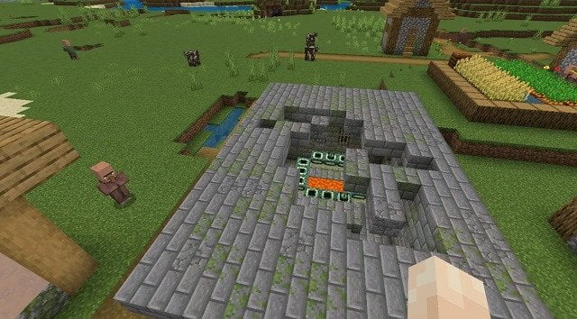 Exposed End Portal at Spawn-Terraify